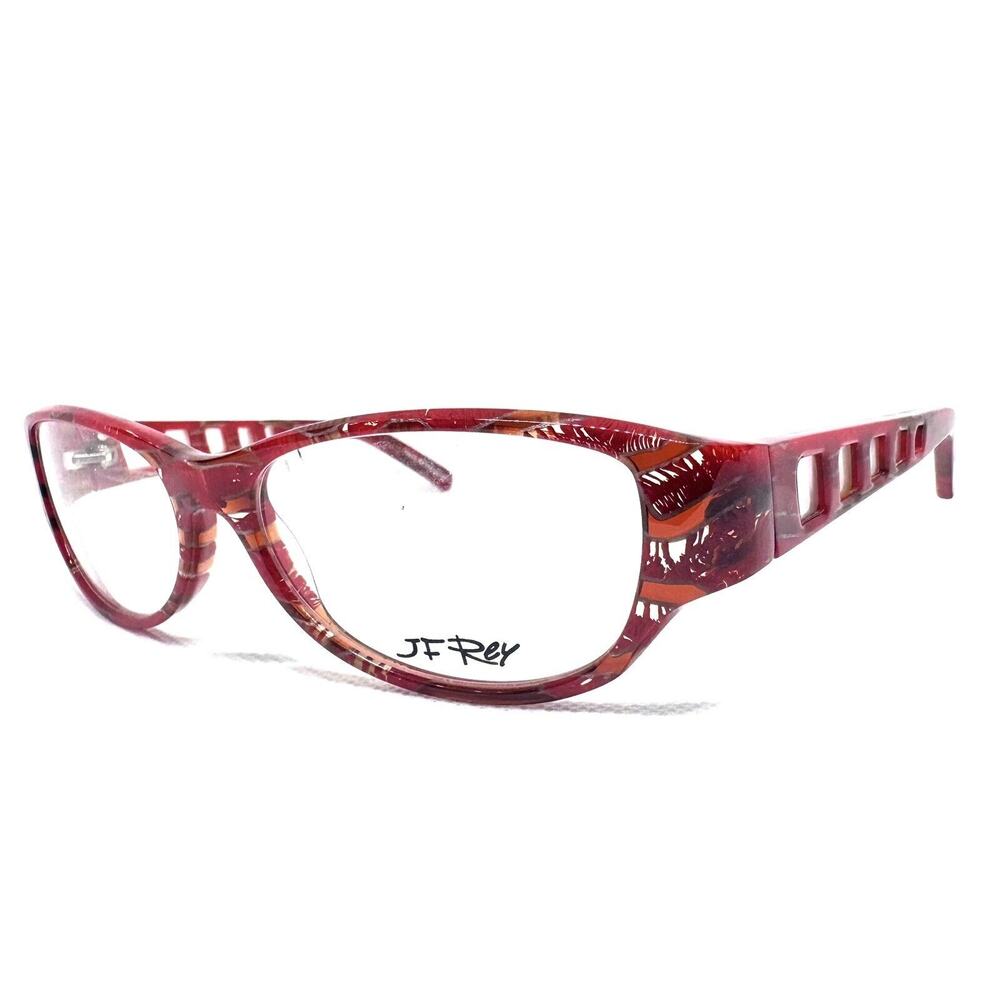 JF REY BY BOZ JF1178 RED EYEGLASSES RX FRAMES 55 15 130 FRANCE